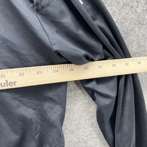 Under Armour Sweater Women Extra Large Black Full Zip Sweatshirt Loose Fit XL - Picture 7 of 13